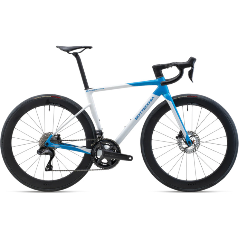 Bottecchia Шоссейный велосипед BOTTECCHIA 8avio Ultimate - Ultegra Di2 24s - C15 Белый Синий (M)