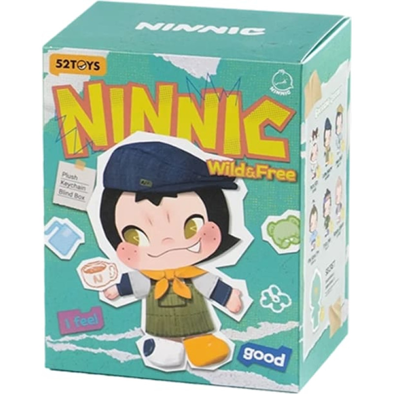 Ninnic collectible character Wild & Free, assort., 25ZB3107NNC011-HW