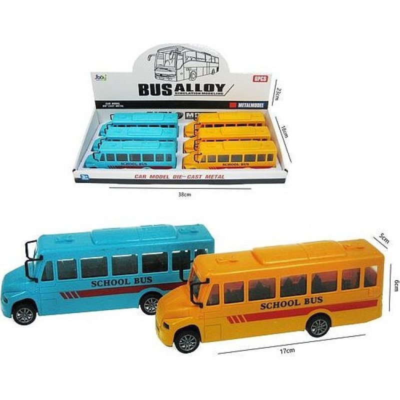 Other 35261  AUTOBUS SZKOLNY  FREE WHEEL  17 CM