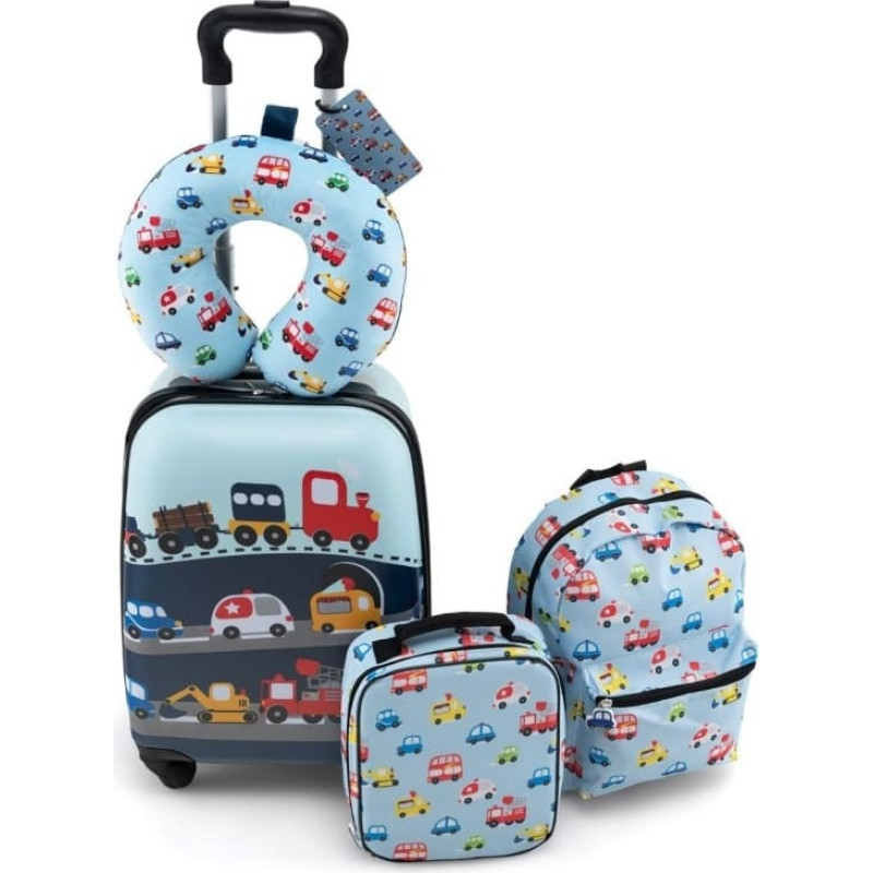 Marko 5 PCS KIDS LUGGAGE SET- CARS
