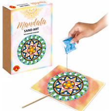 MALOWANIE PIASKIEM MANDALA 2