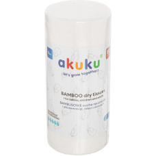 Akuku A0687 одноразовые бамбуковые полотенца 18x25, 100 шт.