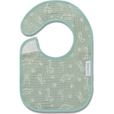 Babyono muslin bib green 1725/02