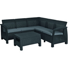 Keter Комплект садовой мебели Bahamas Relax Set серый