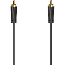 Hama 00205148 Video Cable, RCA plug - RCA plug, gold-plated 1.5m