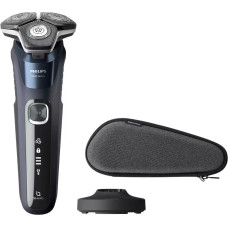 PHILIPS Shaver Series 5000, Wet& Dry бритва (перезаряжаемая), синий S5885/35