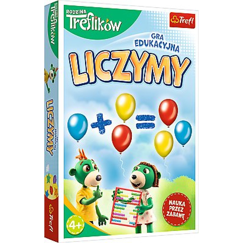 Trefl 02257 Gra Liczymy - Rodzina Treflików