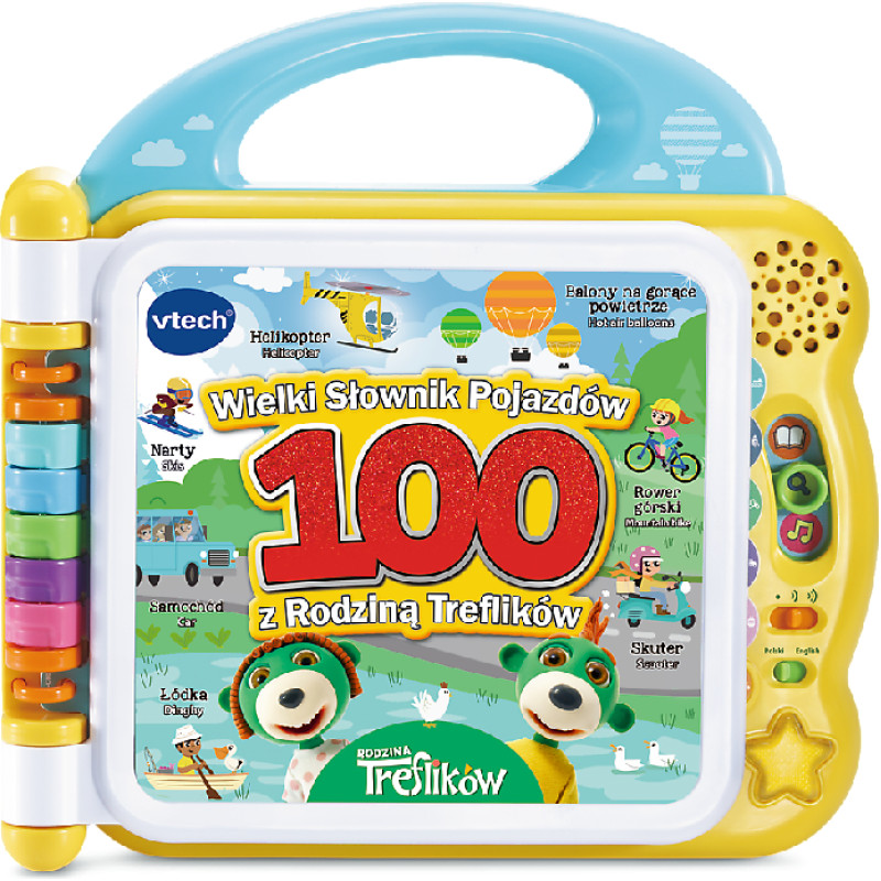 Vtech 61799 Słownik Rodziny Treflików Pojazdy