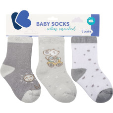 Baby socks thermal Joyful Mice 6-12m