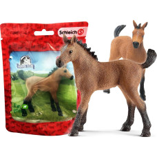 Schleich 13854S Koń Rasy Quarter Źrebię Horse Club Red