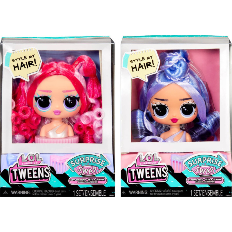 LOL 593522EUC L.O.L. Surprise Tweens Surprise Swap Styling Head Asst