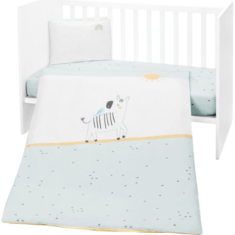Bedding set 5pcs Stripy Friends
