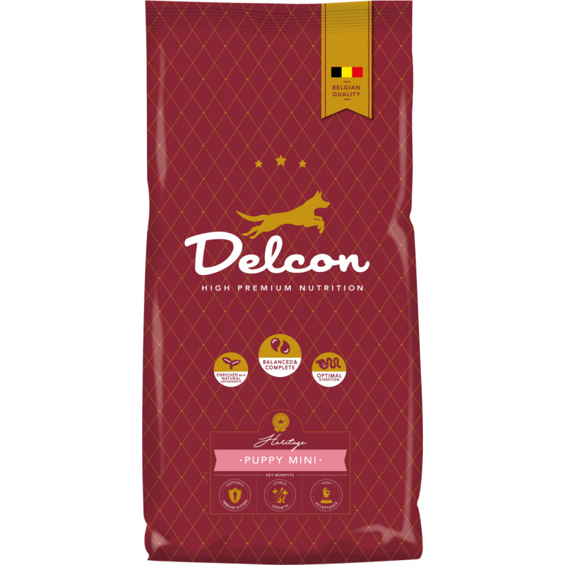 Delcon Food for puppies of small dog breeds PUPPY MINI / 3 kg