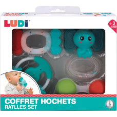 Ludi baby rattle set