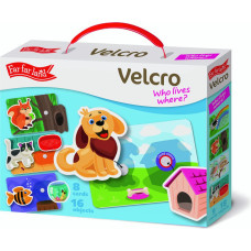 FAR FAR LAND velcro игра на липучке Кто, где живет? F-02835