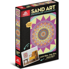 Red Castle sand art set, Mandala