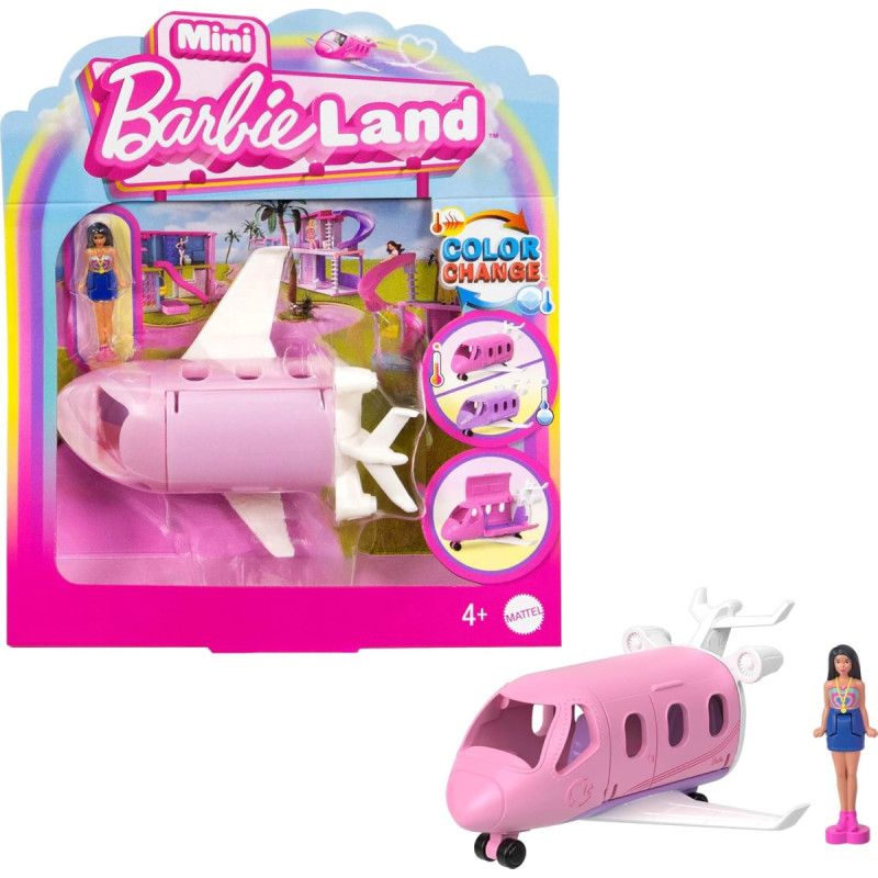Barbie Mini BarbieLand Кукла и транспорт HYF40
