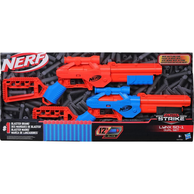Hasbro Nerf F2699 F3041 Nerf Alpha strike Игрушечное оружие