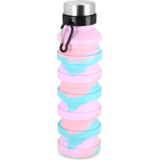 Spokey Collapsible silicone bottle 550 ml Spokey JUMP