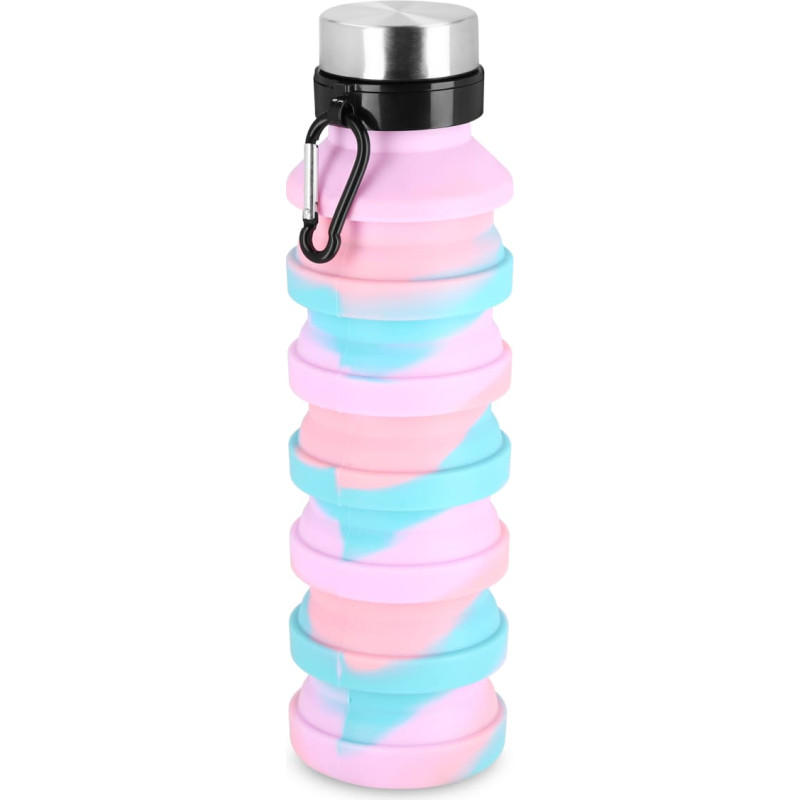 Spokey Collapsible silicone bottle 550 ml Spokey JUMP