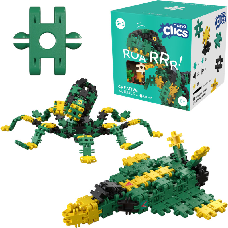 KLOCKI NANO CLICS 126 ELEM. BUDOWNICZY