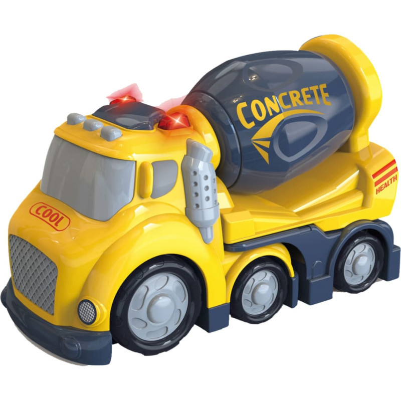 Woopie Betoniarka City Truck Efekty Dźwiękowe i Świetlne