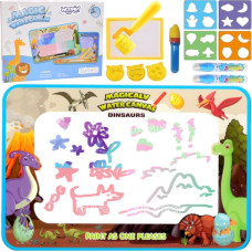 Woopie Magiczna Mata do Malowania Wodą XXL Pieczątki Cyferki 100cm