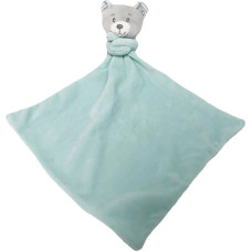 Tulilo Toy Blanket - 94208 - MILUŚ - TEDDY BEAR - MINT - size 25 cm