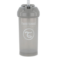 Twistshake Straw Cup 360ml 6+m Pastel Grey 78680