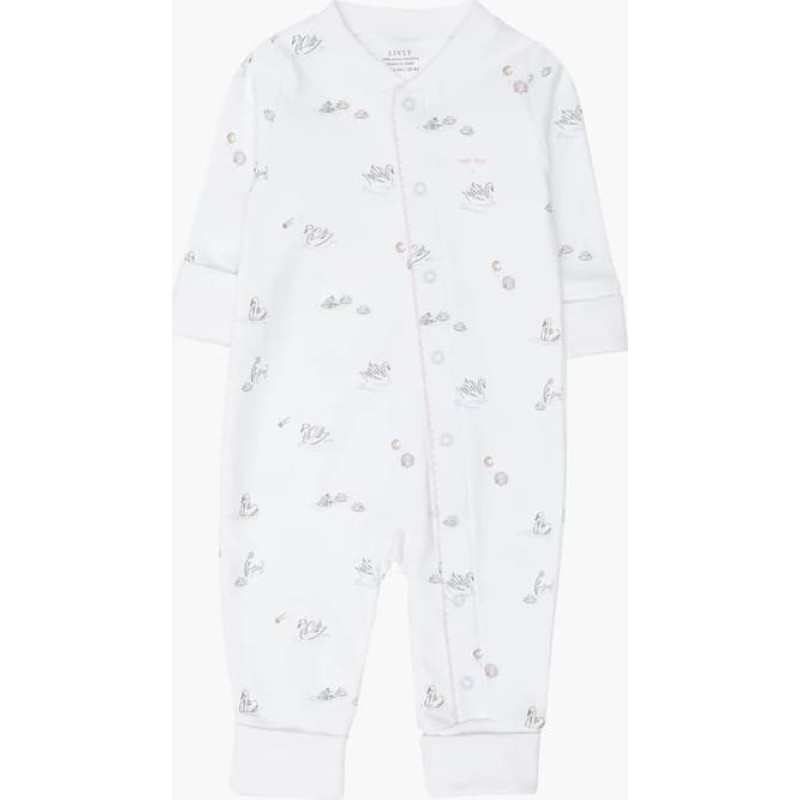 Livly Clothing Rāpulis Livly Swans Overall White