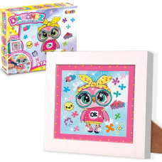 Алмазная вышивка «Сова» с фоторамкой