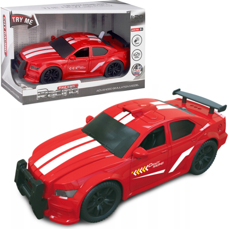 AUTO SPORTOWE ŚWIATŁO I DŹWIĘK