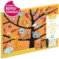 Djeco Толстые наклейки - метка &laquo;Вне земли&raquo;!