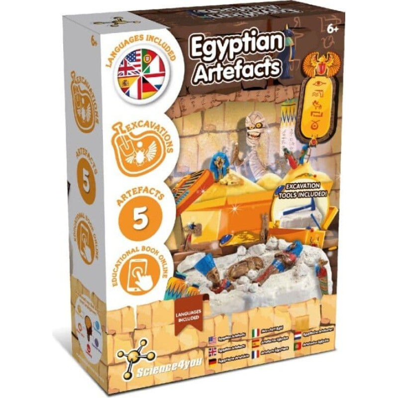 Science4You Научный набор - Раскопки - Египетские артефакты