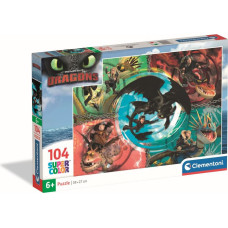 Clementoni CHILDREN PUZZLE How To Train Your Dragon, 104 pcs,, 25035