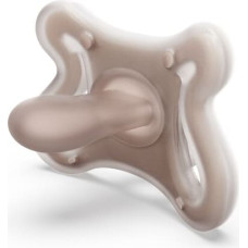 Suavinex Simetrisks knupītis ZERO.ZERO, 0&ndash;6 mēne&scaron;i, krāsa Caramel 309175