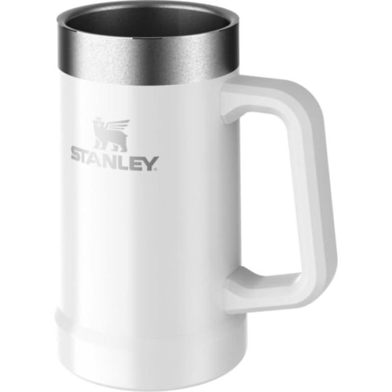 Stanley Пивная кружка The Big Grip Beer Stein 0,7 л, глянцевая белая