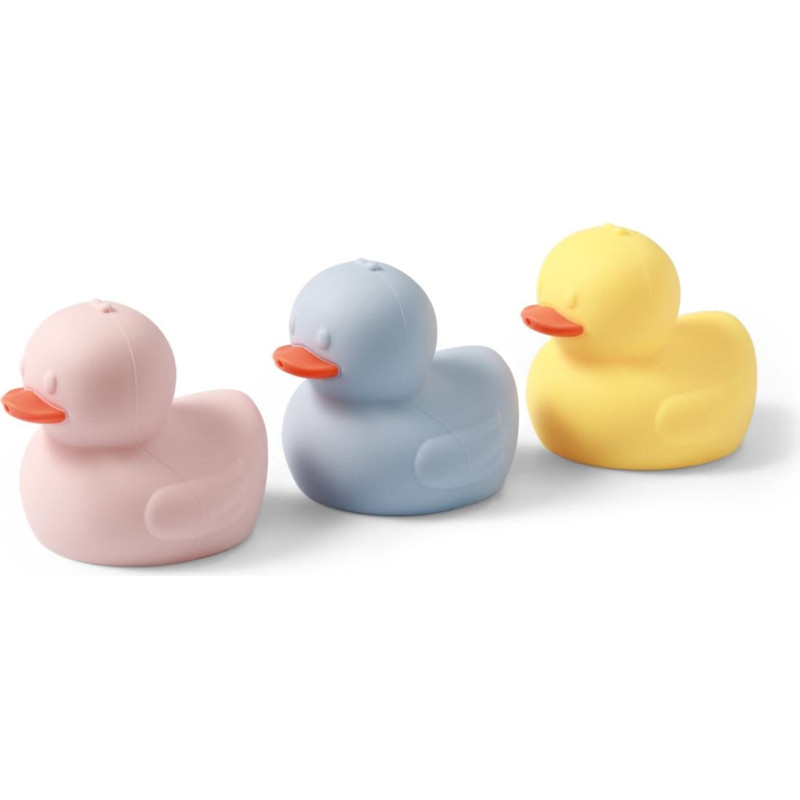 Babyono 1568 SILICONE BATH DUCKIES 3PCS