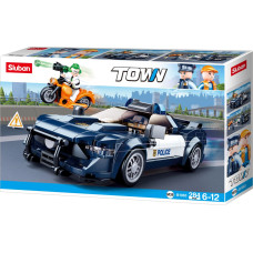 Sluban construction set, Police car, 284 pcs.