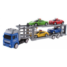 Autotreiler + 4 automudelit 32 cm