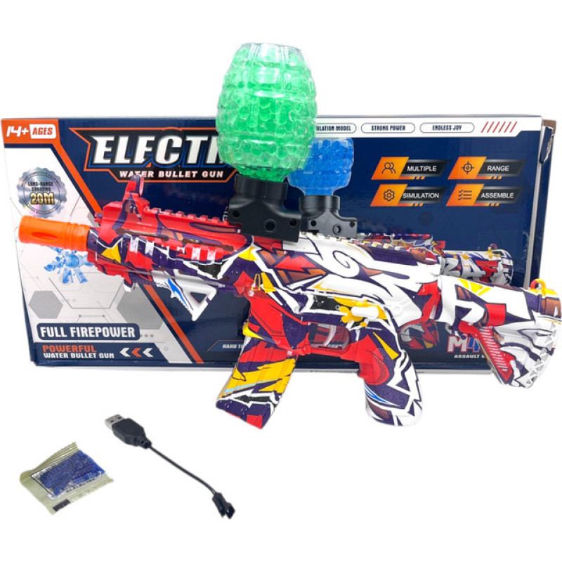76490 Игрушечная электрическая винтовка на гелевых шариках