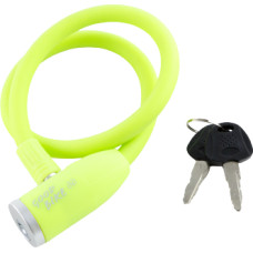 Bottari Велозамок "ZINC", &Oslash;12x650мм, лимонно-зеленый