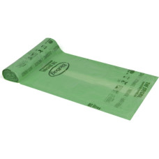 Biobag Компостируемые мусорные пакеты BioBag 80л (20 шт. в рулоне) 17мкр. 82х125см зеленые