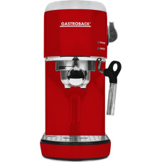 Gastroback 42719 Design Espresso Piccolo red