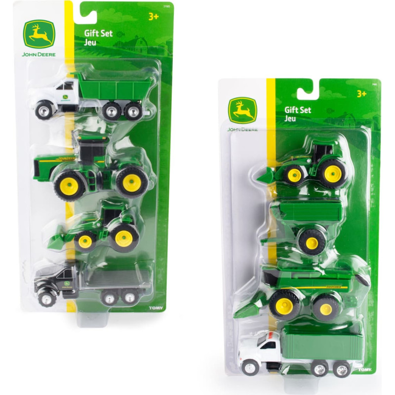 John Deere tractor set, 4 pcs., 37685