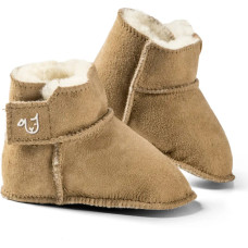 Fellhof KUSCHL bērnu pīnītes no jēra vilnas Brown