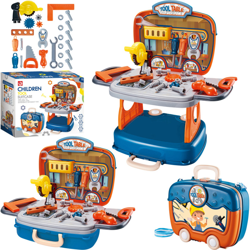 ZESTAW NARZĘDZI STOLIK W WALIZCE