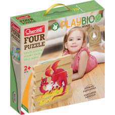 Quercetti Four Puzzle Fantastic Animals 2+ г.