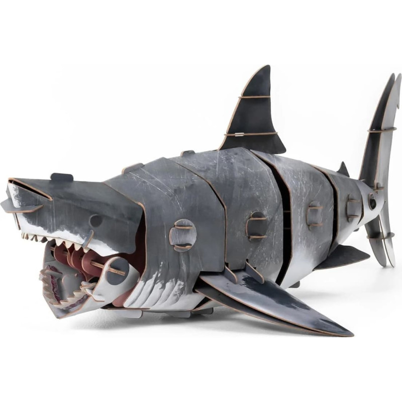 Makebug 3D Paper puzzle Great White Shark, MB-B-0010