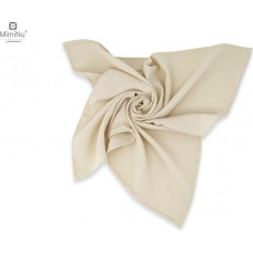 Miminu KIECZMERSKI Pieluszka 30x30 cm MUŚLIN BAWEŁNIANY bawełna 100% beż 2-pak